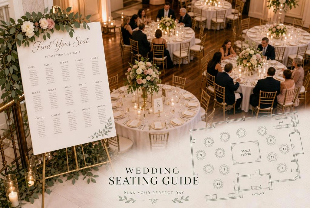 Wedding Seating Chart Guide: How to Make Seating Arrangements for a Wedding